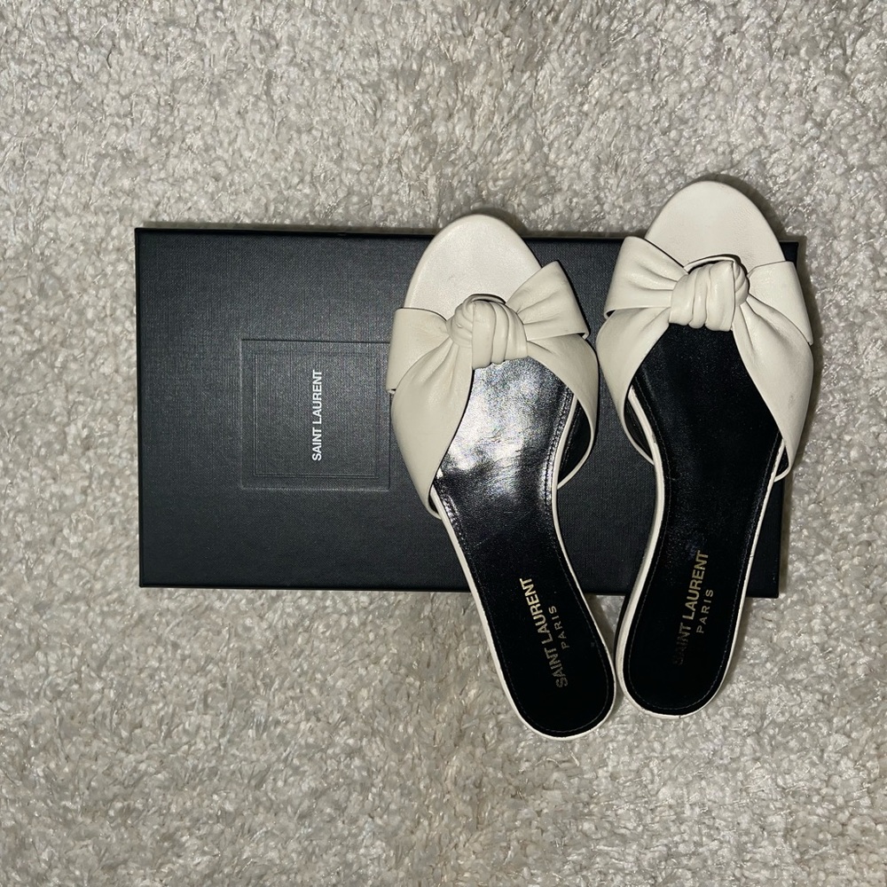 Saint Laurent Bianca Sandals -size 8